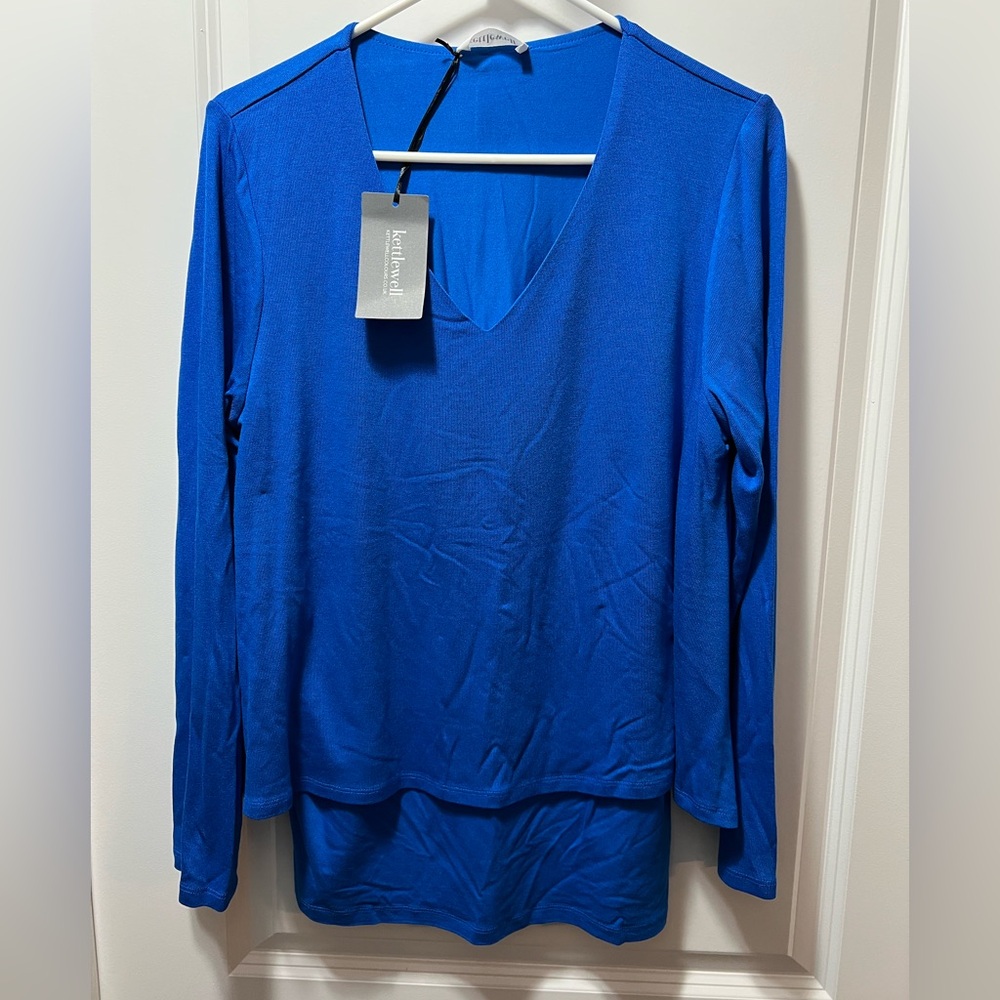 Kettlewell Royal Blue Long Sleeve Top